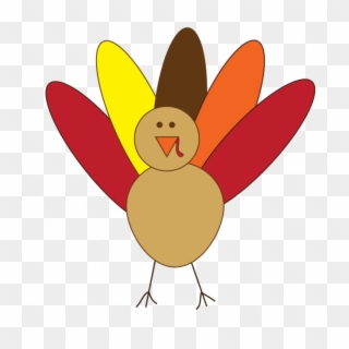 Thanksgiving Thanksgiving Clip Art - Simple Turkey Clipart - Png Download