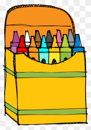 The Very Busy Kindergarten - Crayons Clipart Png Transparent Png