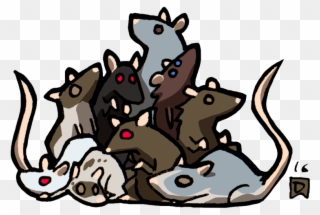 Swarm Of Rats - Swarm Of Rats Dnd Clipart