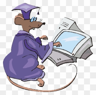 23 Apr - Rat Learning Clipart