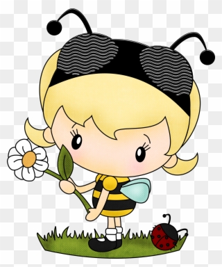 Ch B De Minus Abejitas Pinterest Bees - Em Bé Gái Hoạt Hình Clipart