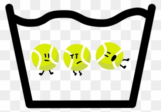 Tennis Ball Clipart Bfb - Tennis - Png Download