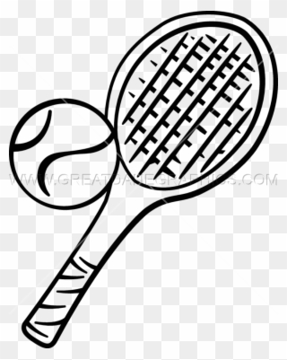 Court Clipart Sketch - Tennis Drawing Png Transparent Png