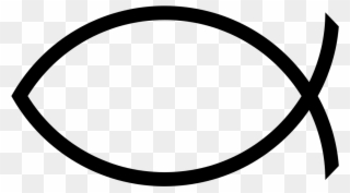 File - Ichthus2 - Svg - Wikimedia Commons - Vesica Piscis Png Clipart
