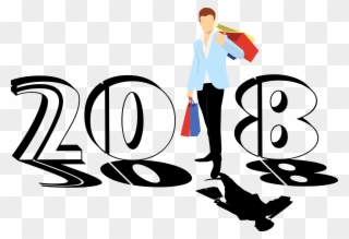 Clipart Community Yard Sale Clipart - Wishing Happy New Year 2018 - Png Download