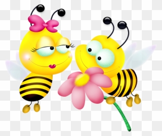 Láminas Infantiles Y Para Adolescentes - Honey Bee Animation Clipart