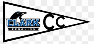 Clark College Pennant Clipart Clark College Penguin - Clark College Pennant - Png Download