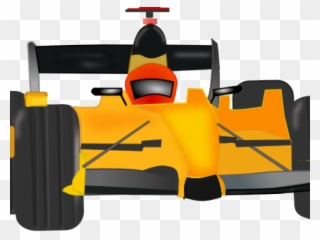 Race Car Clipart Number - Clip Art F1 Car - Png Download