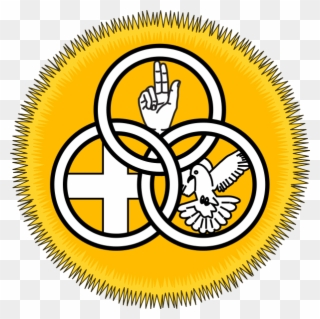 Filesociety Of Our Lady Of The Most Holy Trinity Badge - Holy Trinity Catholic Symbol Clipart