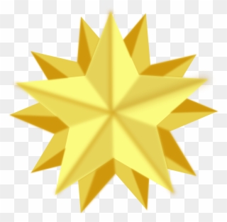 Glowing Star Gif - Big Yellow Star Gif Clipart