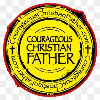 Red/yellow Courageous Christian Father Logo - Palindrome 8 17 18 Clipart