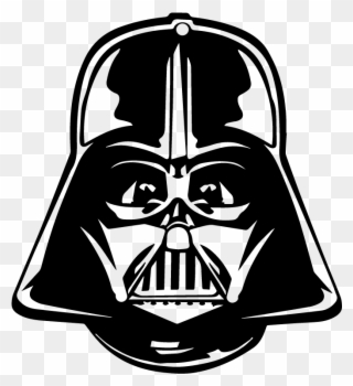 Vinilos Paredes Star Wars Vinilo Casco Dark Vader Friky - Air Freshner Star Wars Vader Head Air Fresheners Clipart