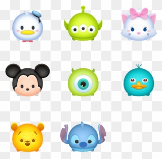 Disney Tsum Characters Png Tsum Clipart - Tsum Tsum Characters Cliparts Transparent Png