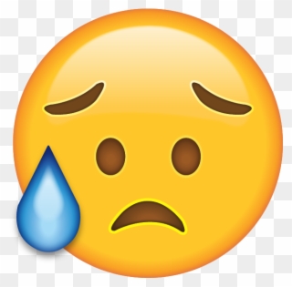 Disappointed But Relieved Emoji Clipart
