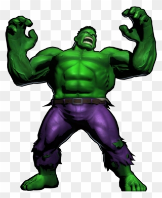 Hulk - Hulk Green And Purple Clipart