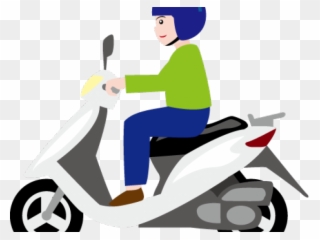 Vehicle Clipart Two Wheeler - Png Download
