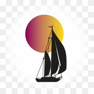 Sunset Clipart Sail - Png Download
