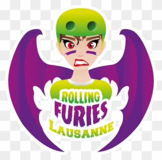 The First Derby Girls From Lausanne Started Meeting Clipart