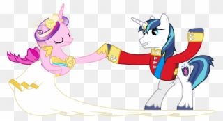 Shining Armor Cadence Doll Papercrafts By ~rocketmantan Clipart