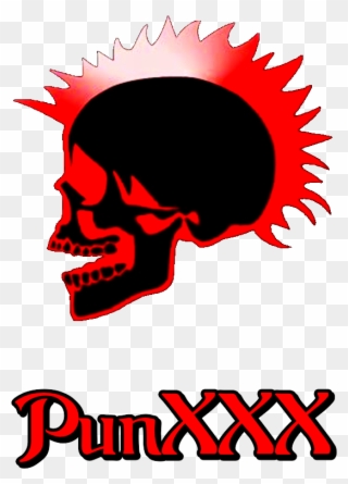 Punk Kopf - Trans - 18 - Front Punxxxlogo Clipart