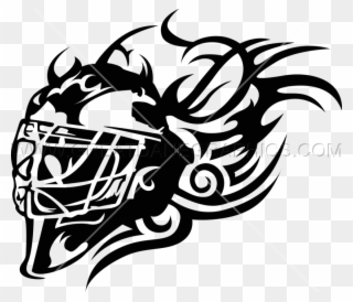 Goalie Mask Drawing At Getdrawings Com Free Clipart