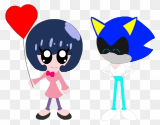 Mirage's Valentine Balloon And Blue's M Clipart