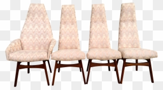 Modern High Back Dining Room Chairs With Adrian Pearsall Clipart