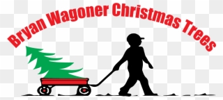 Bryan Wagoner Christmas Trees Logo Clipart