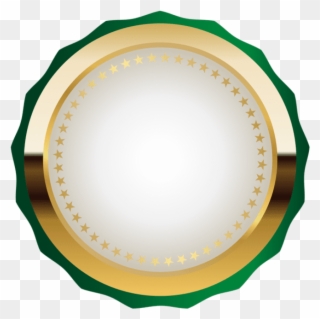 Free Png Seal Badge Green Gold Png Images Transparent Clipart