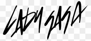 Lady Gaga Name Art , Png Download Clipart