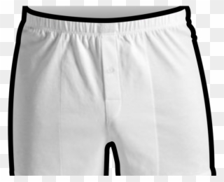 Boxer Clipart Jersey Shorts - Png Download