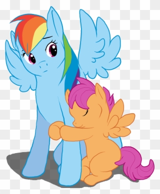 Pony Rainbow Dash Scootaloo Princess Celestia Mammal Clipart