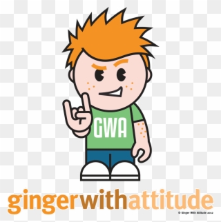 Ginger With Attitude On Twitter Clipart