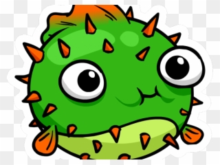 Pufferfish Clipart Weird Fish - Png Download