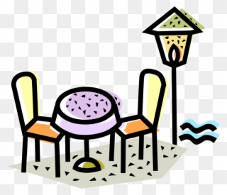 Png Transparent Download Caf Patio Tables And Chairs Clipart