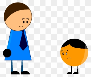 When A Jacob Clone And An Orange Bally Meet Clipart
