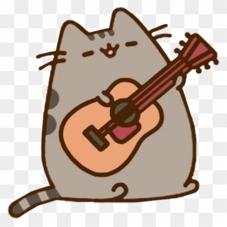 Musicianpusheen Guitar Pusheen Cat Kitty Cute Tumblr Clipart 2698580 Pinclipart