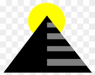 Cliparts Illuminati Clouds - Pyramid Symbol - Png Download