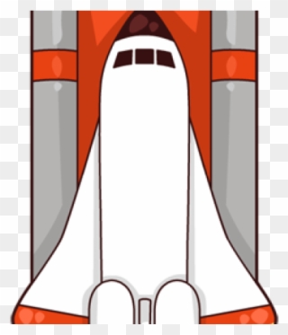 Space Shuttle Clipart - Cartoon Space Shuttle - Png Download