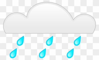 Rain Clipart Rainfall - Rainy Clouds Png Vector Transparent Png