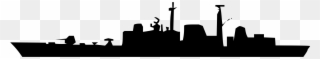 Fileroyal Navy Type 42 Destroyer Batch 3 Silhouette - Type 22 Frigate Silhouette Clipart