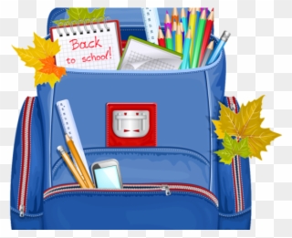 School Clipart Clipart Backpack - School Backpack Transparent Background - Png Download