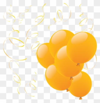 Purple Balloons Png Image, Free Download, Balloons - Orange Balloons Transparent Background Clipart