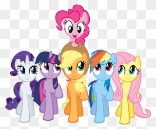 My Little Pony Clip Art - My Little Pony Sticker Characters - Png Download