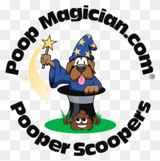 73466367 Poop Magician Logo - Shitting Magician Clipart
