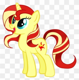 Image Fanmade Sunset Shimmer Png My Little - Sunshine My Little Pony Clipart