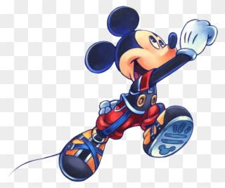 Kingdom Hearts Clipart - Mickey Mouse Kingdom Hearts - Png Download