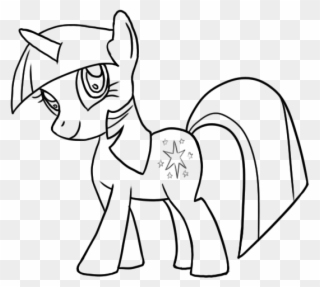 Twilight Sparkle Drawing Tutorial Step By Step - Twilight Sparkle Drawing Outline Clipart