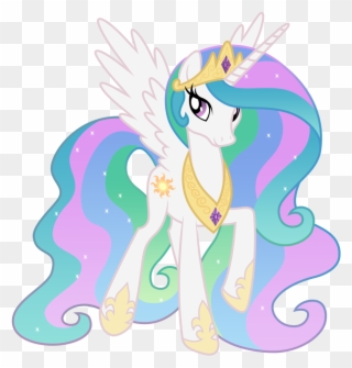 My Little Pony Princess Celestia Clipart