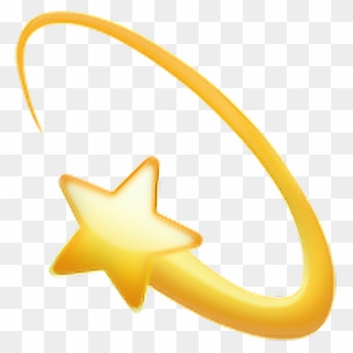 Star Emoji Emojisticker Sticker Nona Png Png Clipart - Shooting Star Emoji Png Transparent Png